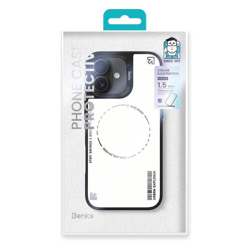 Benks Dynamic Basis iPhone 16 M-safe Şarj Özellikli Telefon Kılıfı