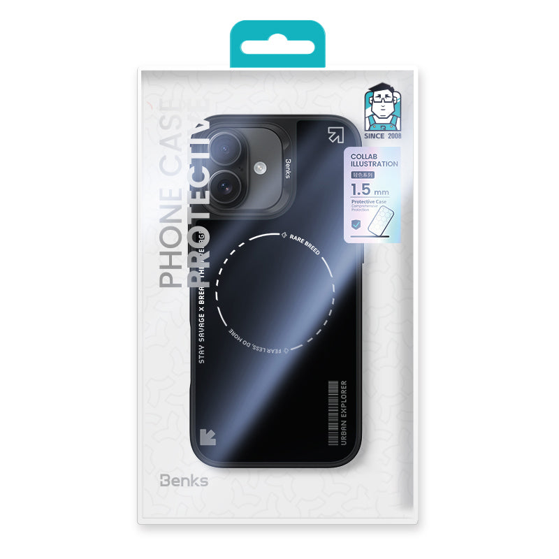 Benks Dynamic Basis iPhone 16 M-safe Şarj Özellikli Telefon Kılıfı