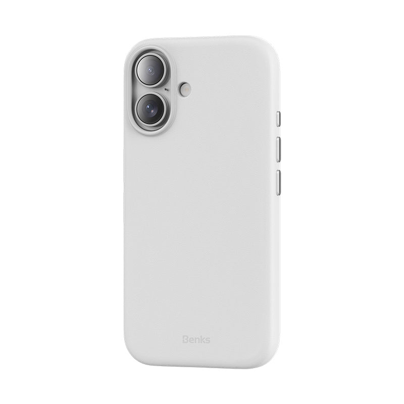 Benks VitaPro Serisi iPhone 16 M-safe Çizilmeye Dayanıklı PU Deri Kılıf