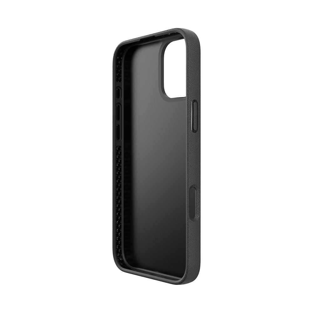 Raptic Slim Wallet Serisi iPhone 16 M-safe Şarj Özellikli Deri Görünümlü Kartlıklı Standlı Kılıf