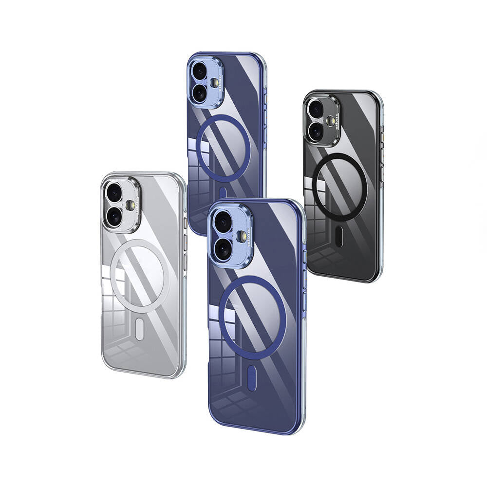 Wlons iPhone 16 M-safe Şarj Özellikli Standlı Efsane Kılıf