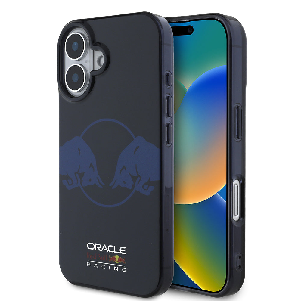 Apple iPhone 16 Redbull Orjinal Lisanslı M-safe Şarj Özellikli IML Çift Boğa Baskılı Sert PC Kılıf