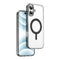 Wiwu MCC-201 iShield Ultra Serisi iPhone 16 M-safe Şarj Özellikli Standlı Crystal Sert PC Kılıf