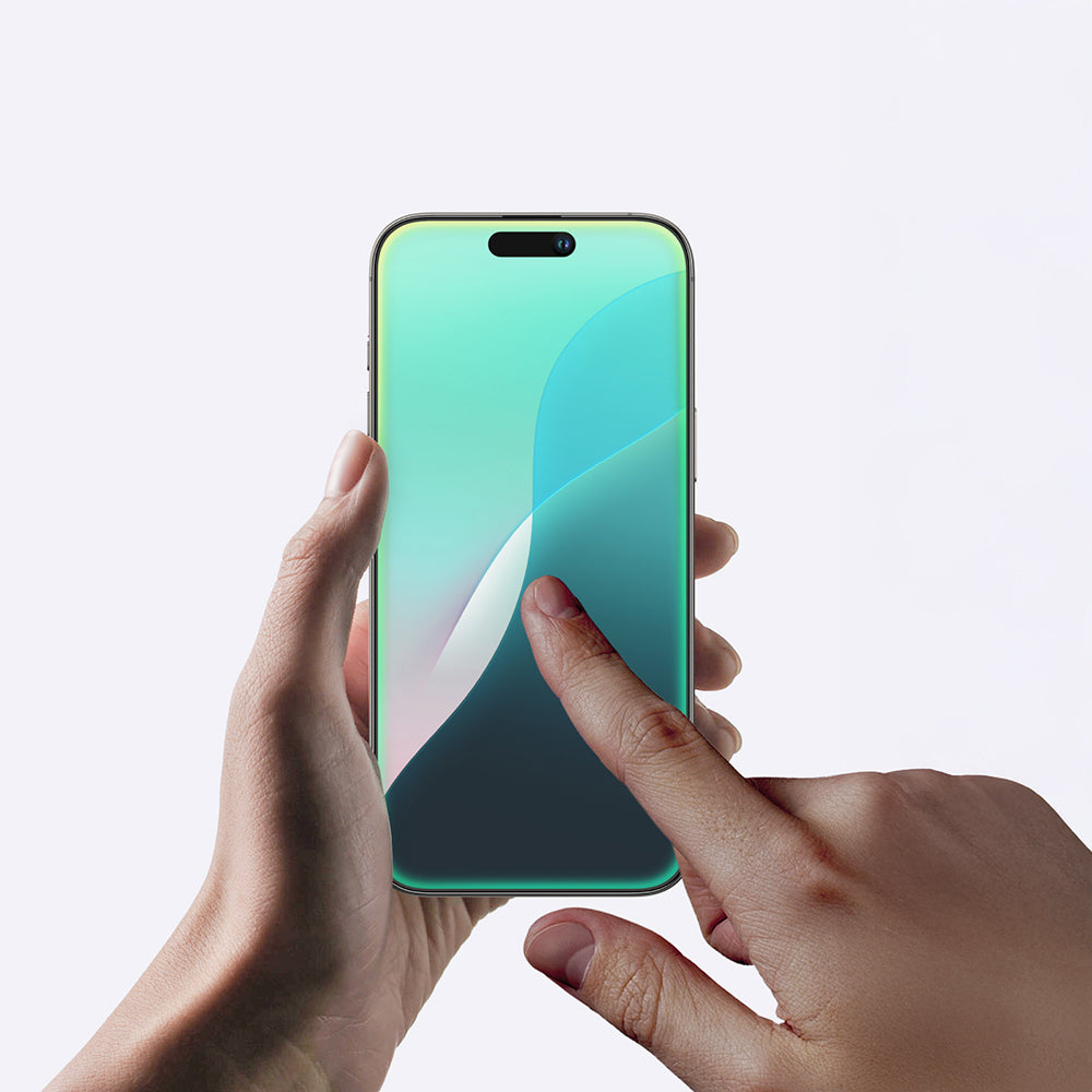 Amazingthing Radix iPhone 16 Plus Mat Parmak İzi Bırakmayan Temperli Cam Ekran Koruyucu