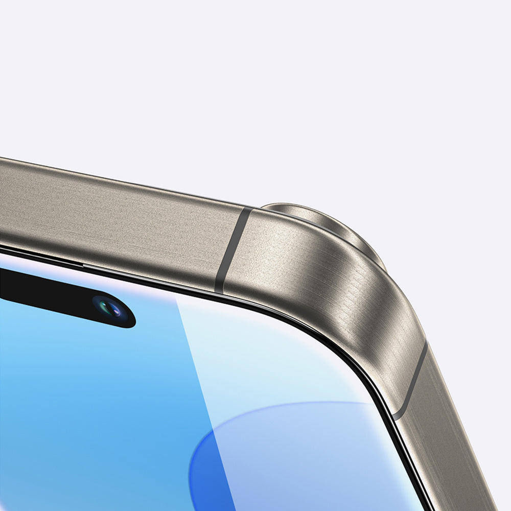 Amazingthing Radix iPhone 16 Plus Parmak İzi Bırakmayan Temperli Cam Ekran Koruyucu