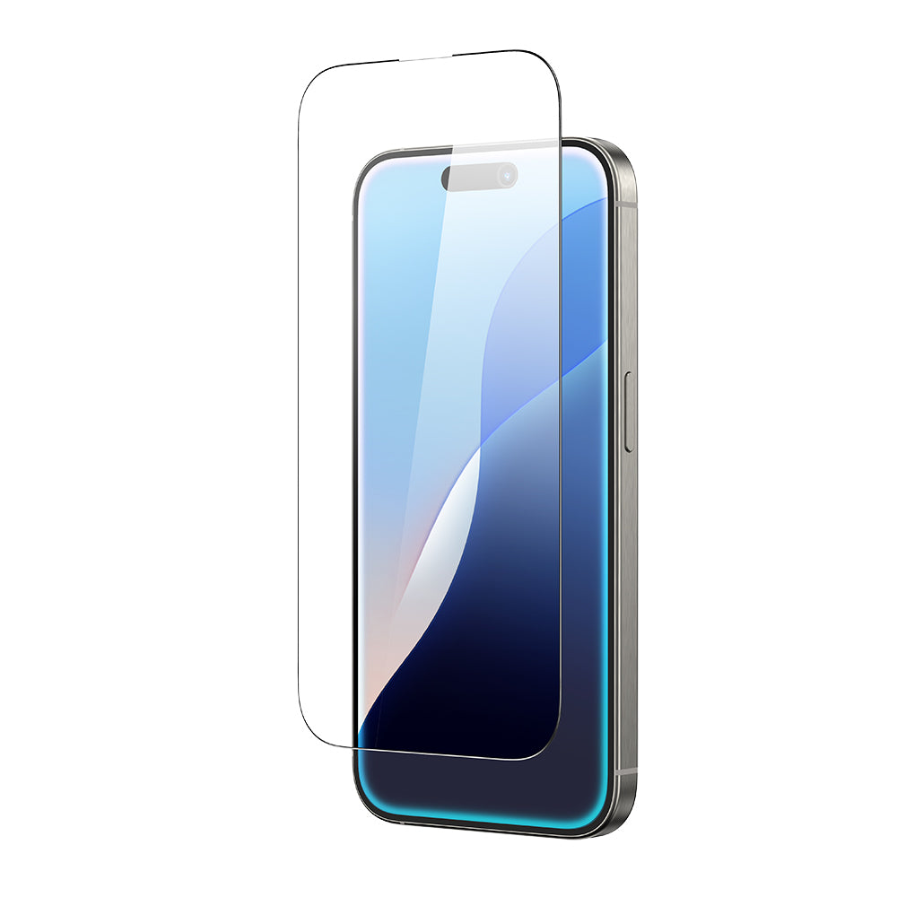 Amazingthing Radix iPhone 16 Plus Parmak İzi Bırakmayan Temperli Cam Ekran Koruyucu