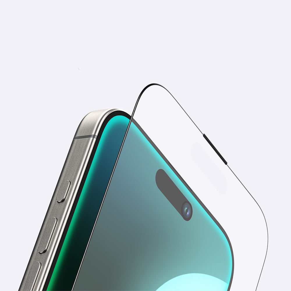 Amazingthing Titan iPhone 16 Plus Mat Parmak İzi Bırakmayan Temperli Cam Ekran Koruyucu