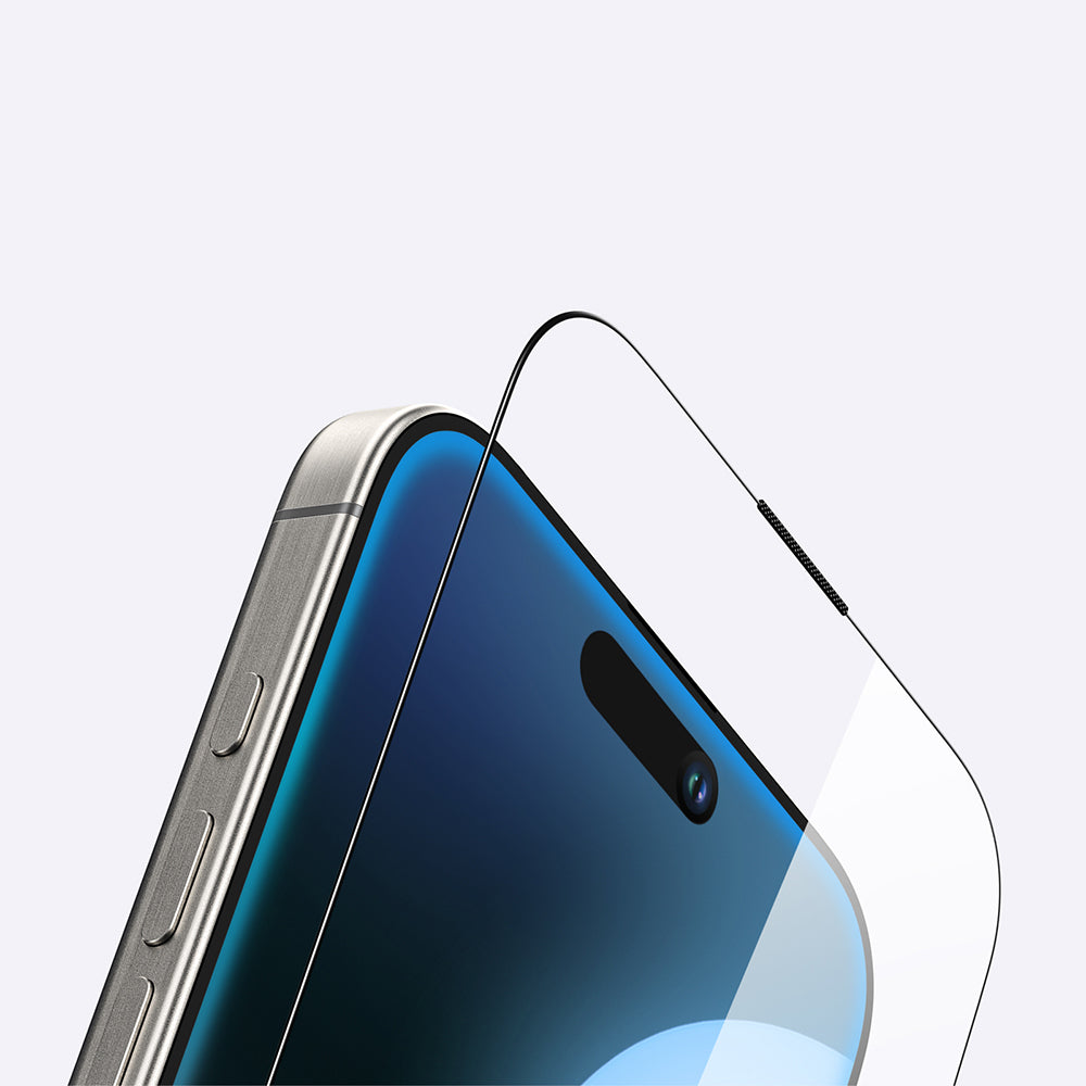 Amazingthing Titan iPhone 16 Plus Parmak İzi Bırakmayan Temperli Cam Ekran Koruyucu
