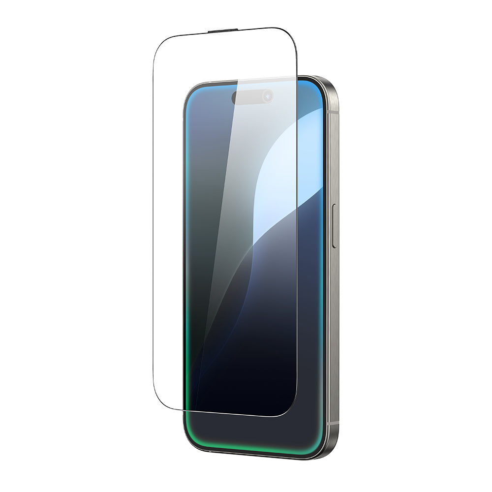 Amazingthing Titan iPhone 16 Plus Parmak İzi Bırakmayan Temperli Cam Ekran Koruyucu