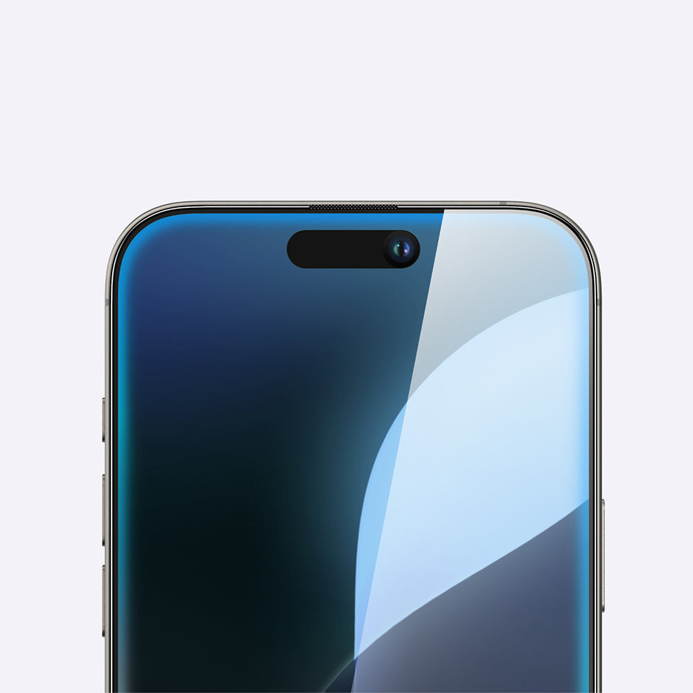 Amazingthing Titan iPhone 16 Plus Parmak İzi Bırakmayan Temperli Cam Ekran Koruyucu