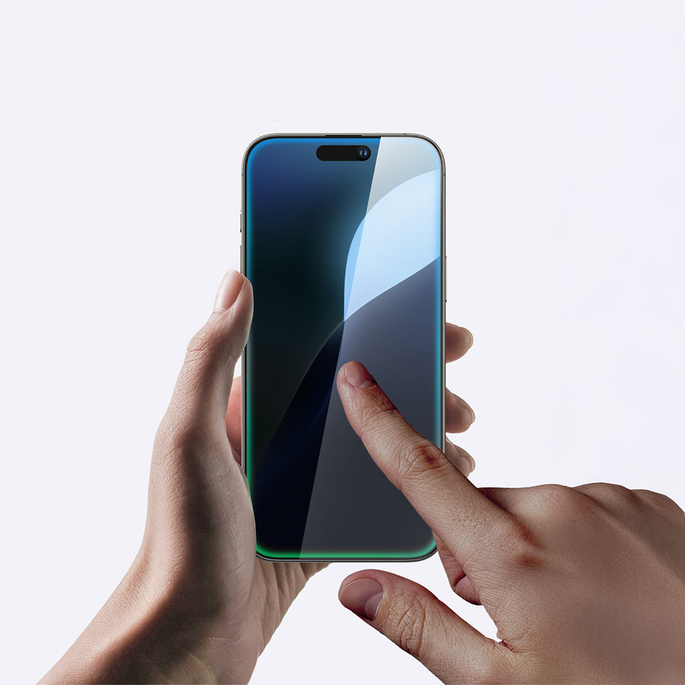 Amazingthing Titan iPhone 16 Plus Parmak İzi Bırakmayan Temperli Cam Ekran Koruyucu