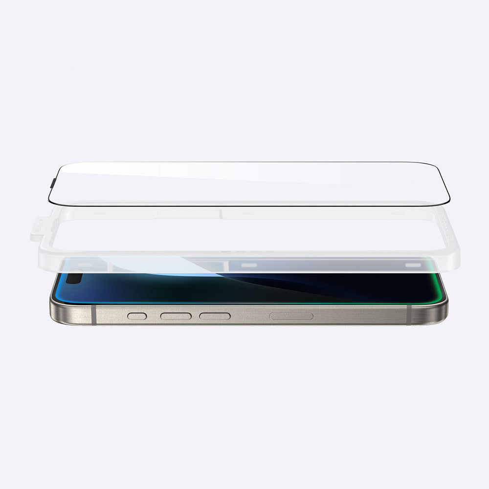 Amazingthing Titan iPhone 16 Plus Parmak İzi Bırakmayan Temperli Cam Ekran Koruyucu
