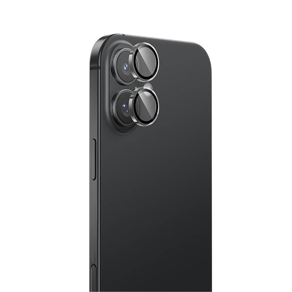 Benks iPhone 16 Plus AR Glass Warrior Transparan Premium Cam Kamera Lens Koruyucu