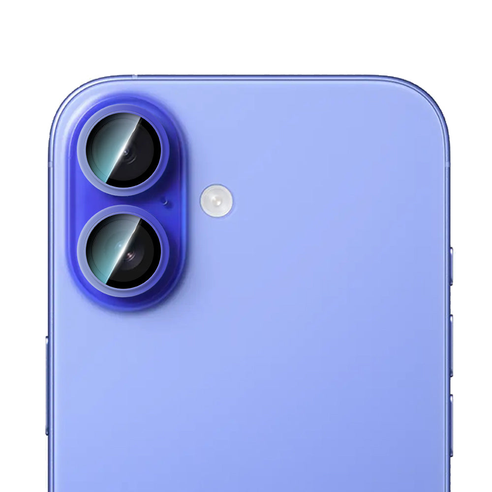 CaseWorld Alloy Serisi iPhone 16 Plus Oleofobik Anti Reflective Kamera Lens Koruyucu