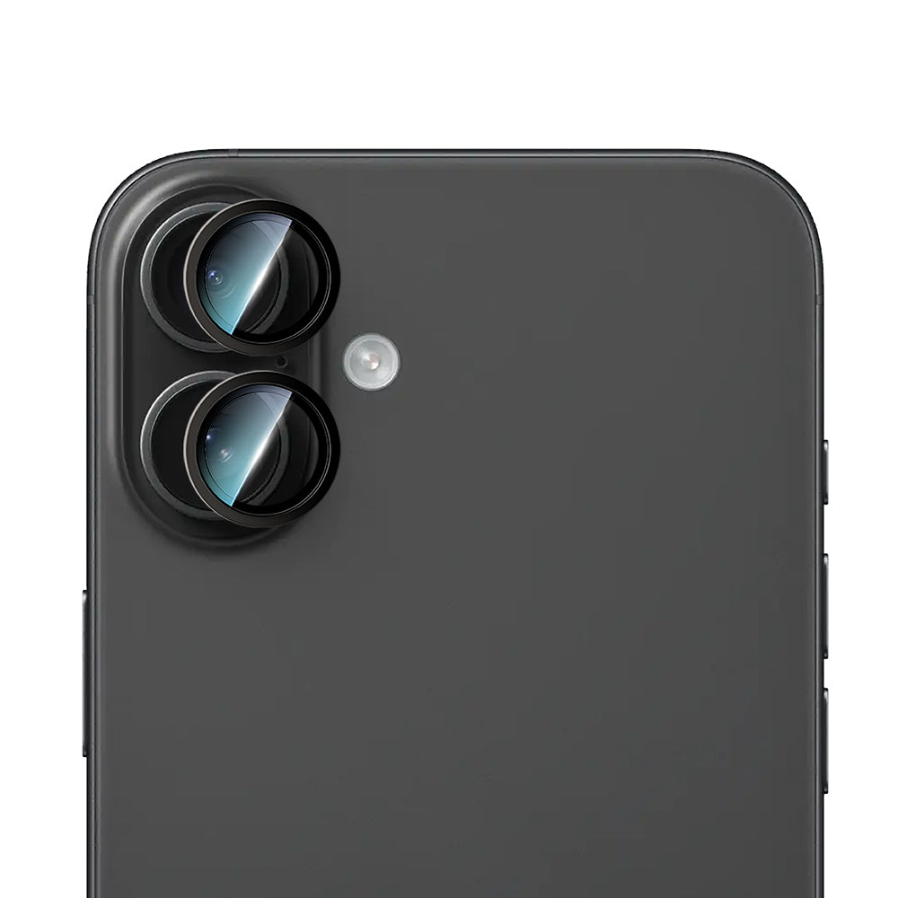 CaseWorld Alloy Serisi iPhone 16 Plus Oleofobik Anti Reflective Kamera Lens Koruyucu