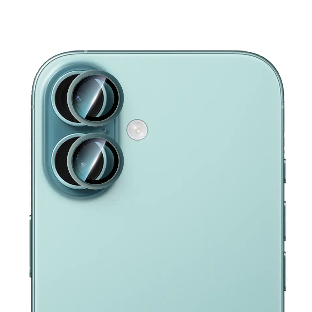 CaseWorld Alloy Serisi iPhone 16 Plus Oleofobik Anti Reflective Kamera Lens Koruyucu