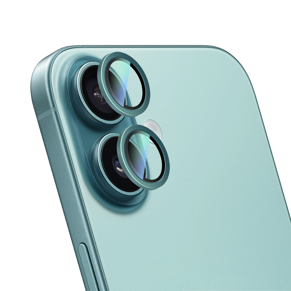CaseWorld Alloy Serisi iPhone 16 Plus Oleofobik Anti Reflective Kamera Lens Koruyucu