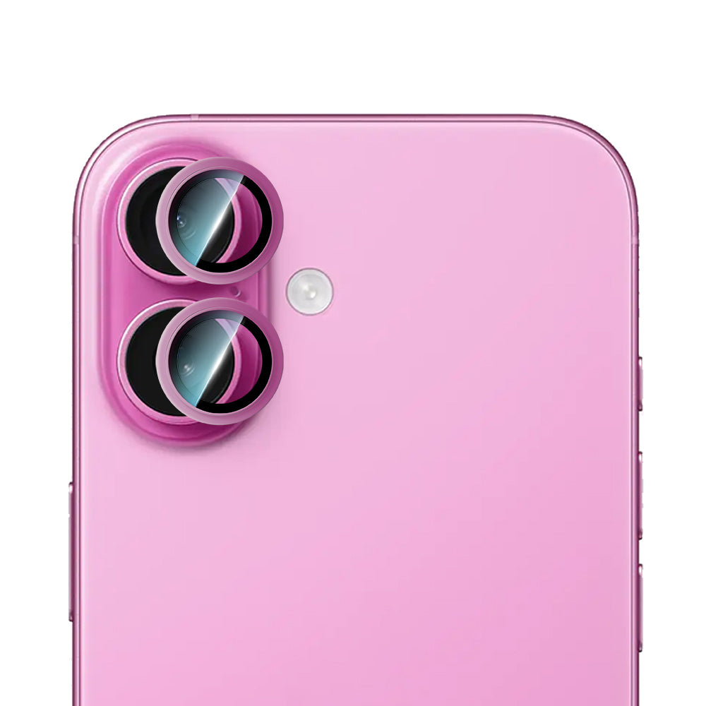 CaseWorld Alloy Serisi iPhone 16 Plus Oleofobik Anti Reflective Kamera Lens Koruyucu