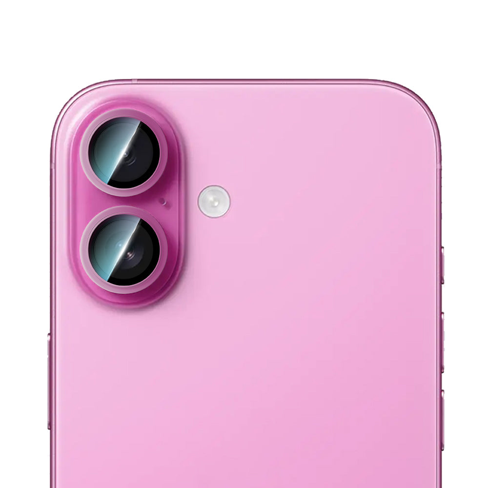 CaseWorld Alloy Serisi iPhone 16 Plus Oleofobik Anti Reflective Kamera Lens Koruyucu