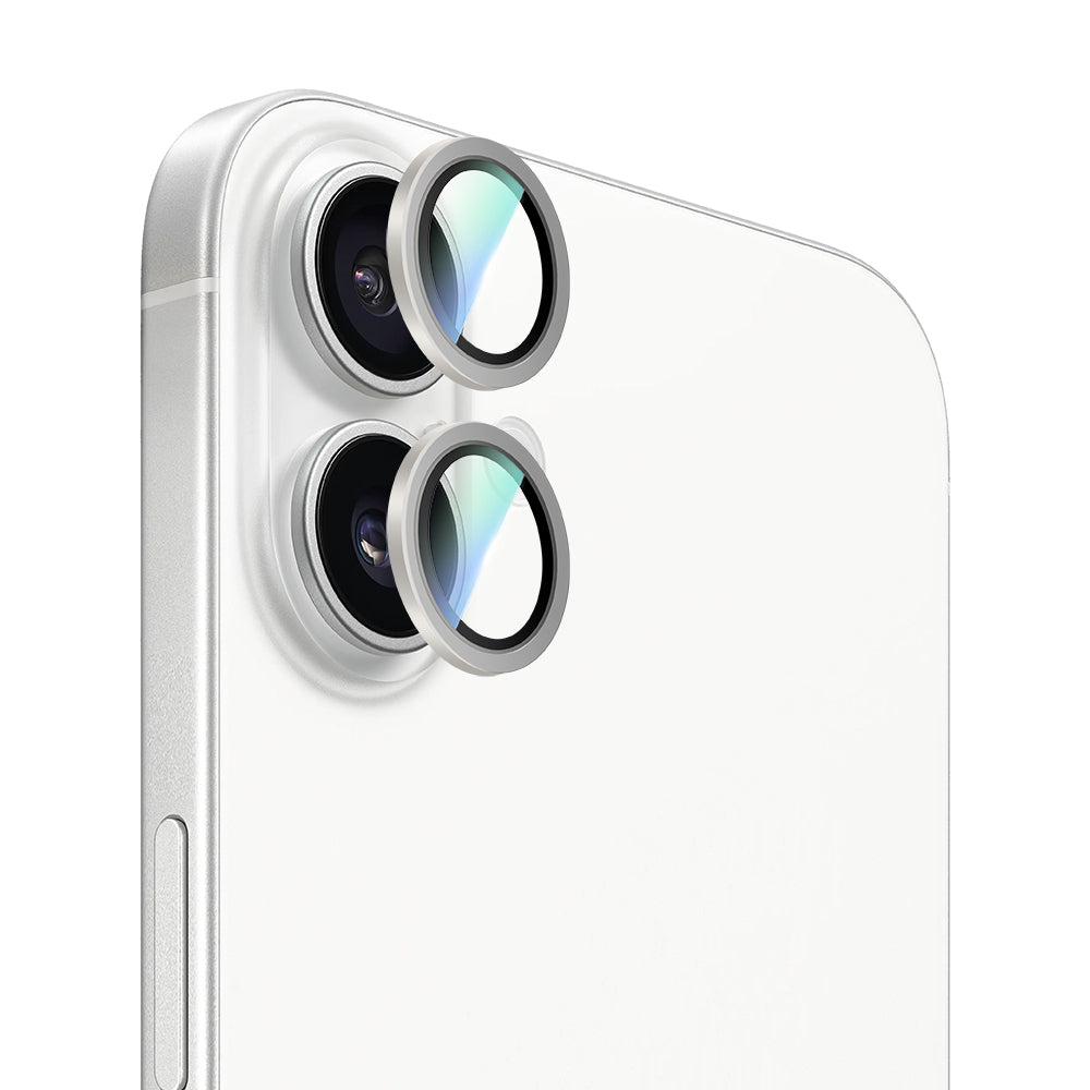 CaseWorld Alloy Serisi iPhone 16 Plus Oleofobik Anti Reflective Kamera Lens Koruyucu