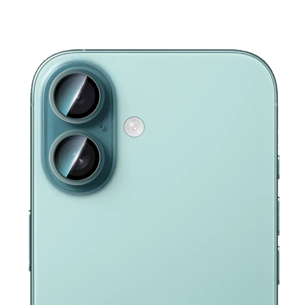 CaseWorld Alloy Serisi iPhone 16 Plus Oleofobik Anti Reflective Kamera Lens Koruyucu