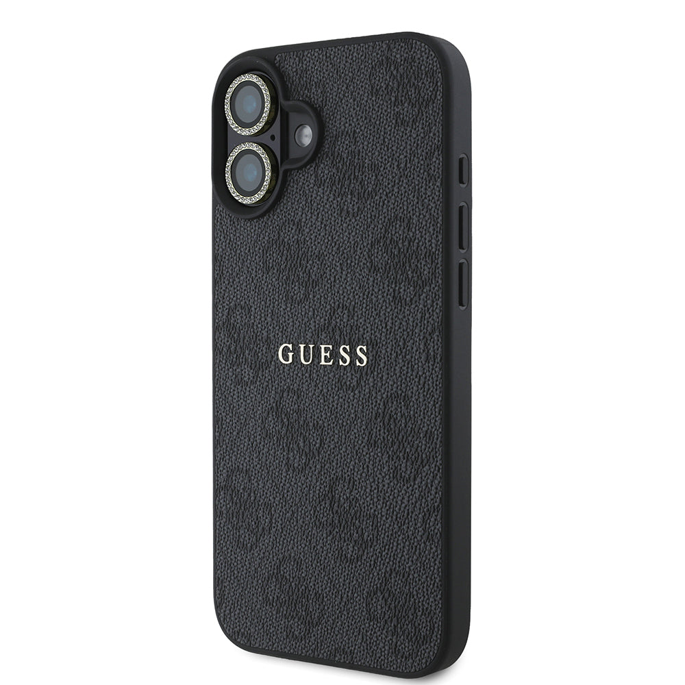 Guess iPhone 16 Plus Orjinal Lisanslı Kılıf + Ekran Koruyucu + Lens Koruyucu 3in1 Aksesuar Seti