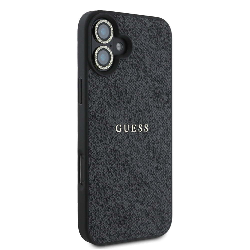 Guess iPhone 16 Plus Orjinal Lisanslı Kılıf + Ekran Koruyucu + Lens Koruyucu 3in1 Aksesuar Seti