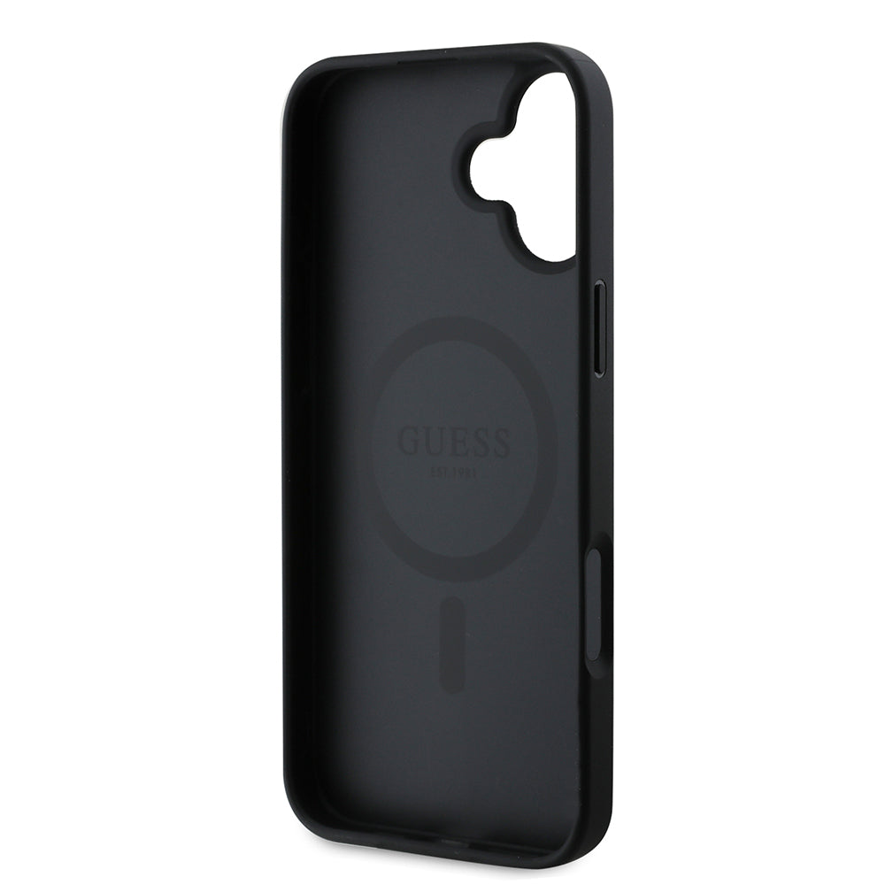 Guess iPhone 16 Plus Orjinal Lisanslı Kılıf + Ekran Koruyucu + Lens Koruyucu 3in1 Aksesuar Seti