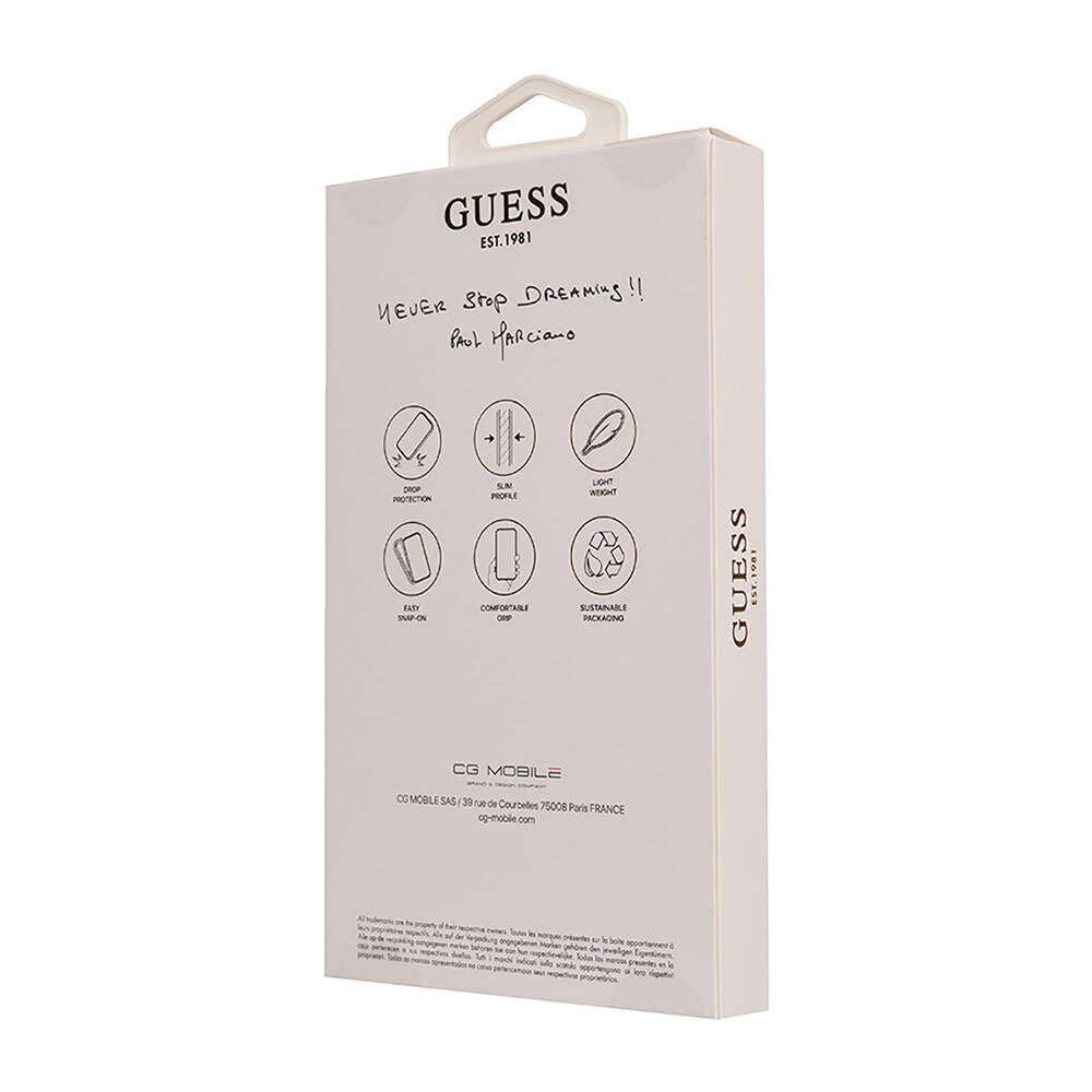 Guess iPhone 16 Plus Orjinal Lisanslı Big Love Guess Telefon Kılıfı