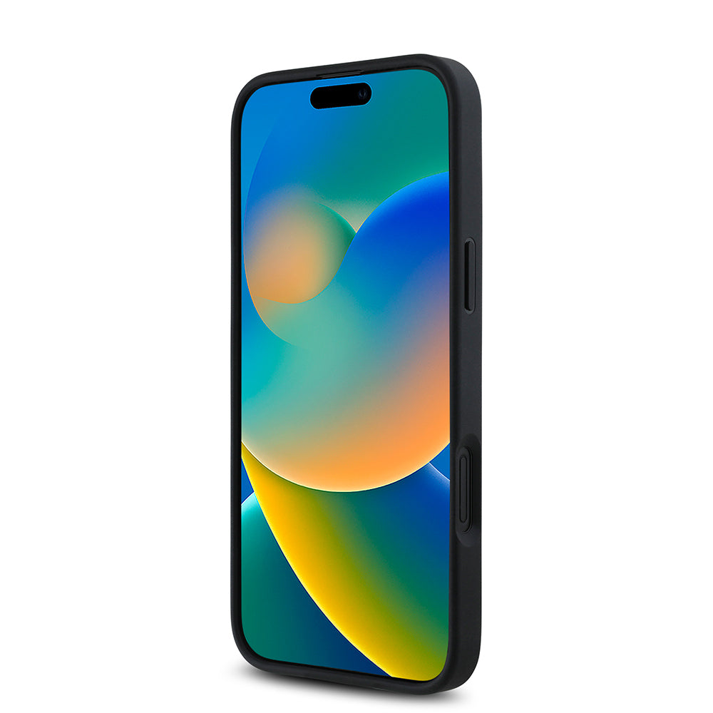 Guess iPhone 16 Plus Orjinal Lisanslı M-safe Şarj Özellikli Gül Baskılı 4G Desenli Yazı Logolu Kılıf
