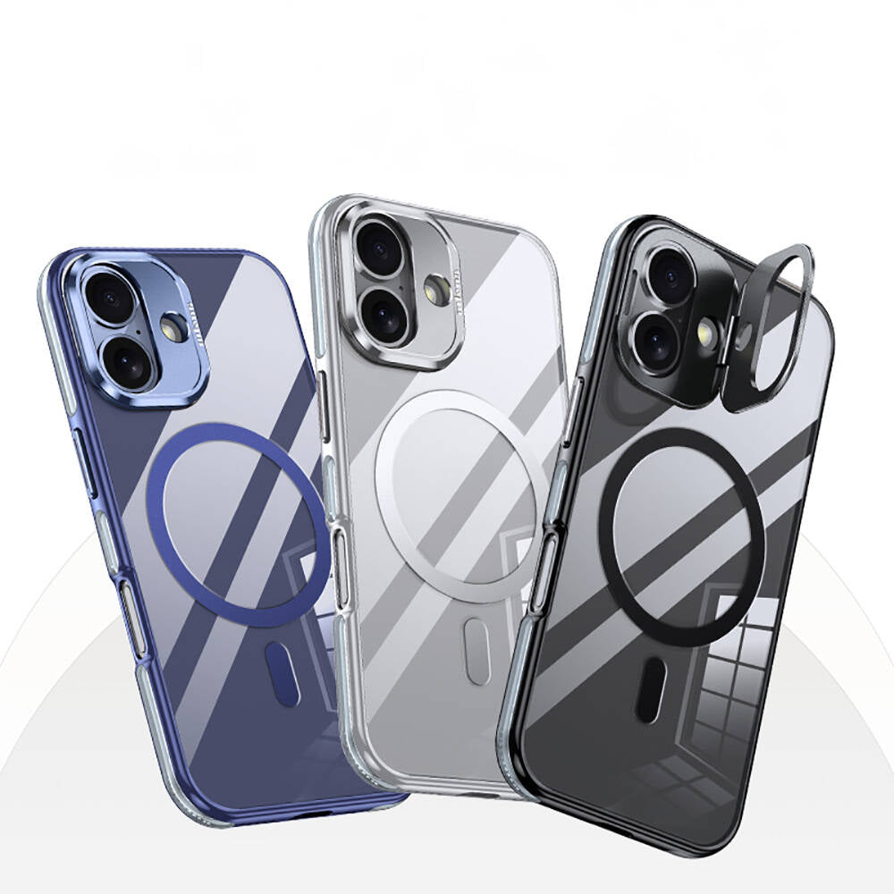 Wlons iPhone 16 Plus M-safe Şarj Özellikli Standlı Efsane Kılıf