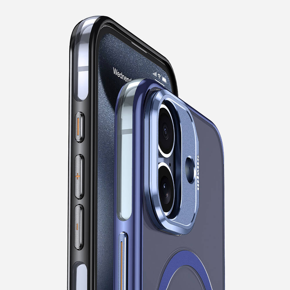 Wlons iPhone 16 Plus M-safe Şarj Özellikli Standlı Efsane Kılıf