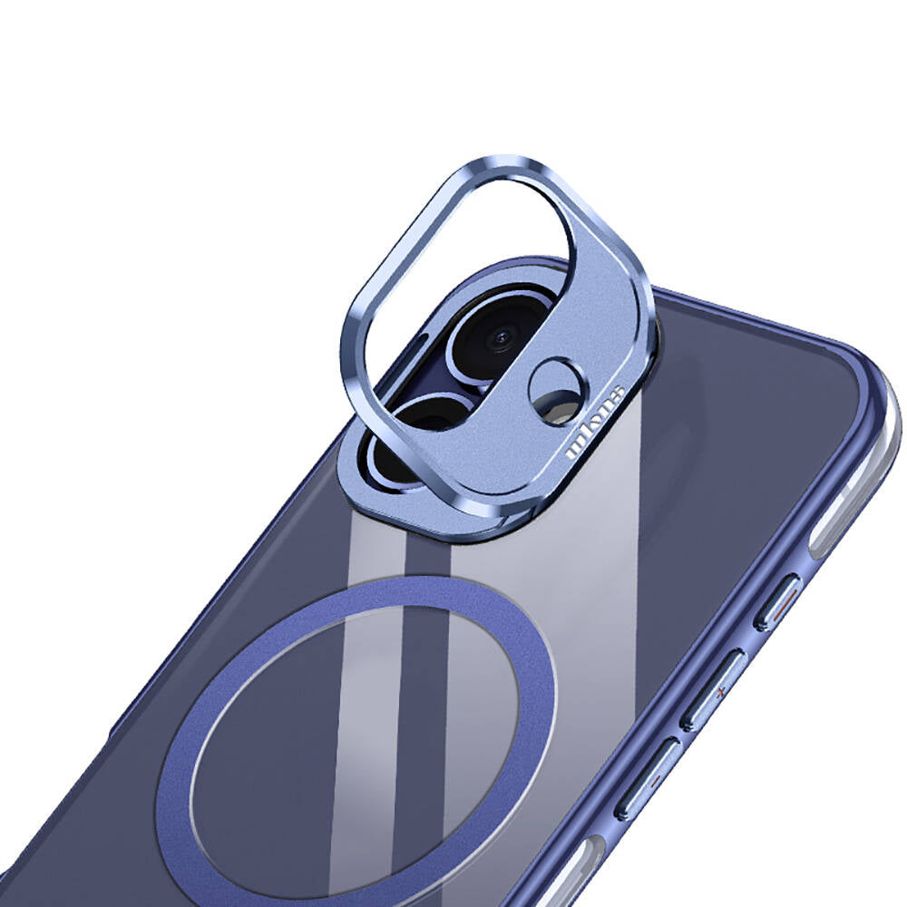 Wlons iPhone 16 Plus M-safe Şarj Özellikli Standlı Efsane Kılıf