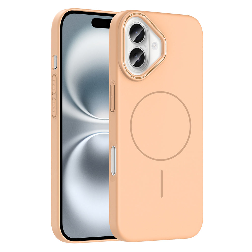 Cepax iPhone 16 Plus M-safe Şarj Özellikli Ruby Sert Kılıf