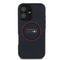 Apple iPhone 16 Plus Redbull Orjinal Lisanslı M-safe Şarj Özellikli Kırmızı Halka ve Logo Kabartmalı PU Deri Kılıf