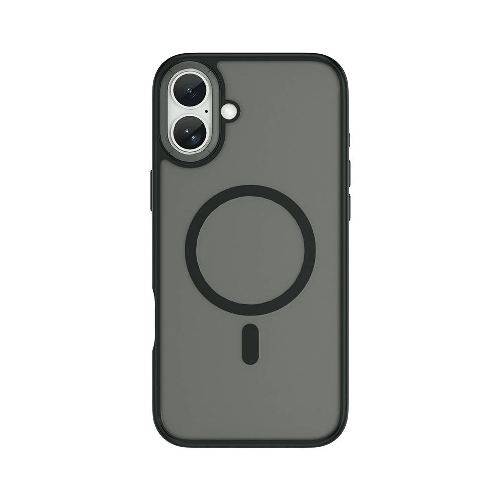 Wiwu FGG-012 ArmorPro Serisi iPhone 16 Plus M-safe Şarj Özellikli Parmak İzi Bırakmayan Kılıf