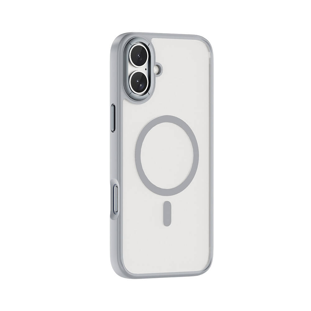 Wiwu FGG-012 ArmorPro Serisi iPhone 16 Plus M-safe Şarj Özellikli Parmak İzi Bırakmayan Kılıf