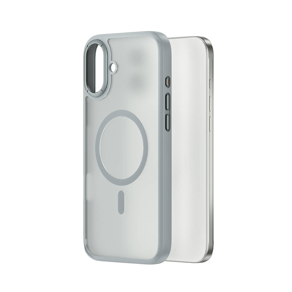 Wiwu FGG-012 ArmorPro Serisi iPhone 16 Plus M-safe Şarj Özellikli Parmak İzi Bırakmayan Kılıf