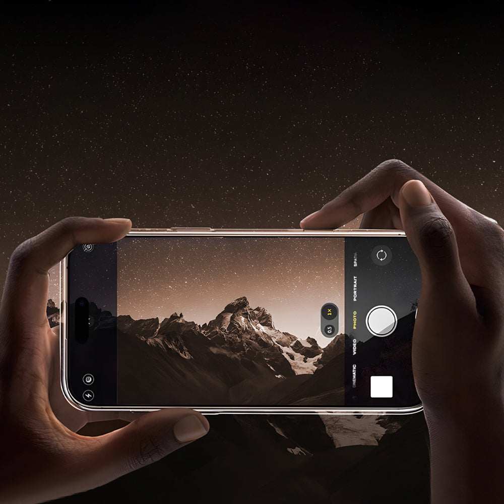Wiwu MCC-102 iPhone 16 Plus Magnetic Crystal Sert PC Telefon Kılıfı