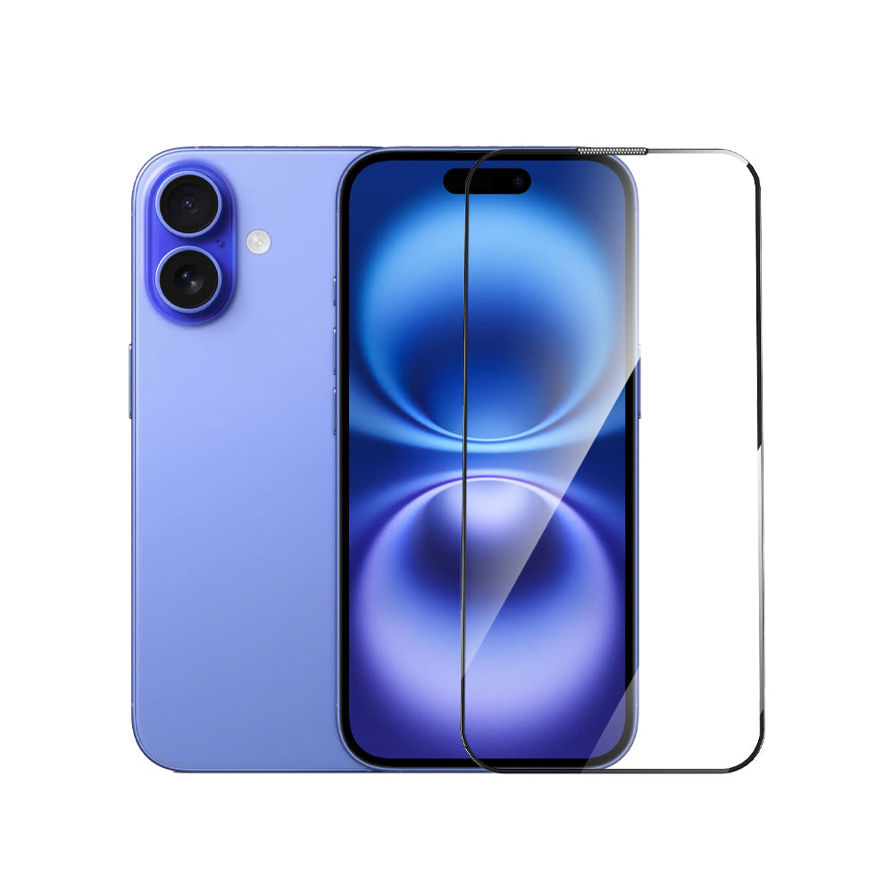 Wiwu GT-020 Titan Guard Serisi iPhone 16 Plus Şok Emici Hibrit Polimer HD Şeffaf Ekran Koruyucu Film + Kolay Uygulama Aparatı