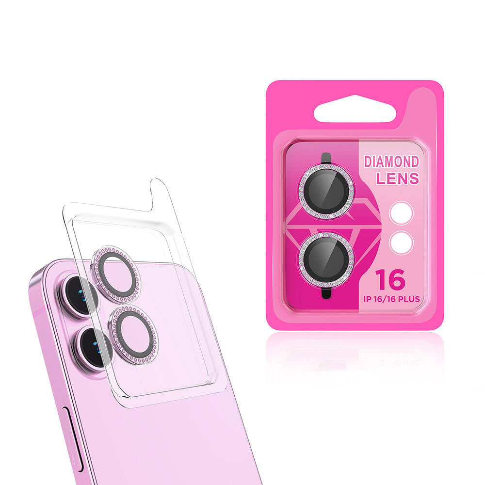 Cepax iPhone 16 Plus CL-06 Kamera Lens Koruyucu