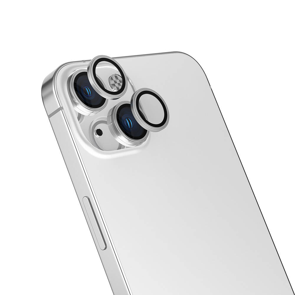 Cepax iPhone 16 Plus Safir CL-15 Parmak İzi Bırakmayan Anti-Reflective Kamera Lens Koruyucu