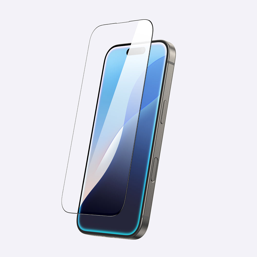 Amazingthing Radix iPhone 16 Pro Parmak İzi Bırakmayan Temperli Cam Ekran Koruyucu