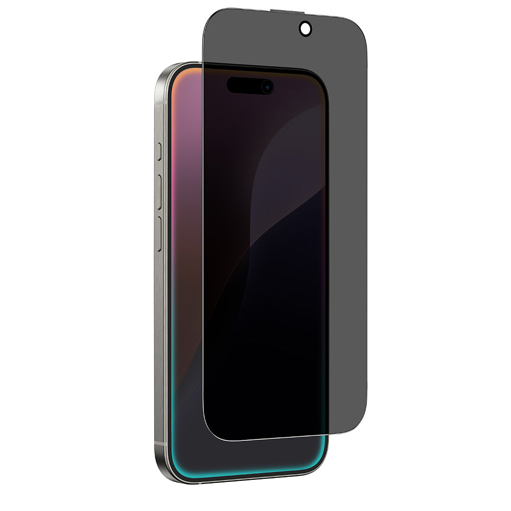 Amazingthing Titan iPhone 16 Pro Privacy Parmak İzi Bırakmayan Temperli Cam Ekran Koruyucu