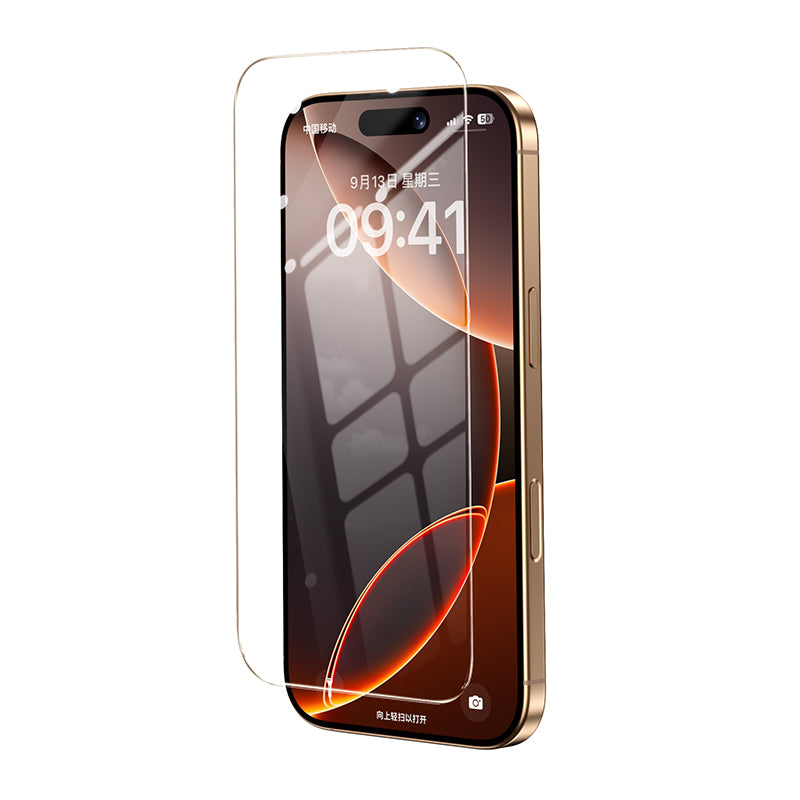 Benks iPhone 16 Pro 0.3mm InvisiWarrior Ekranı Tam Kaplayan Full Şeffaf Ekran Koruyucu