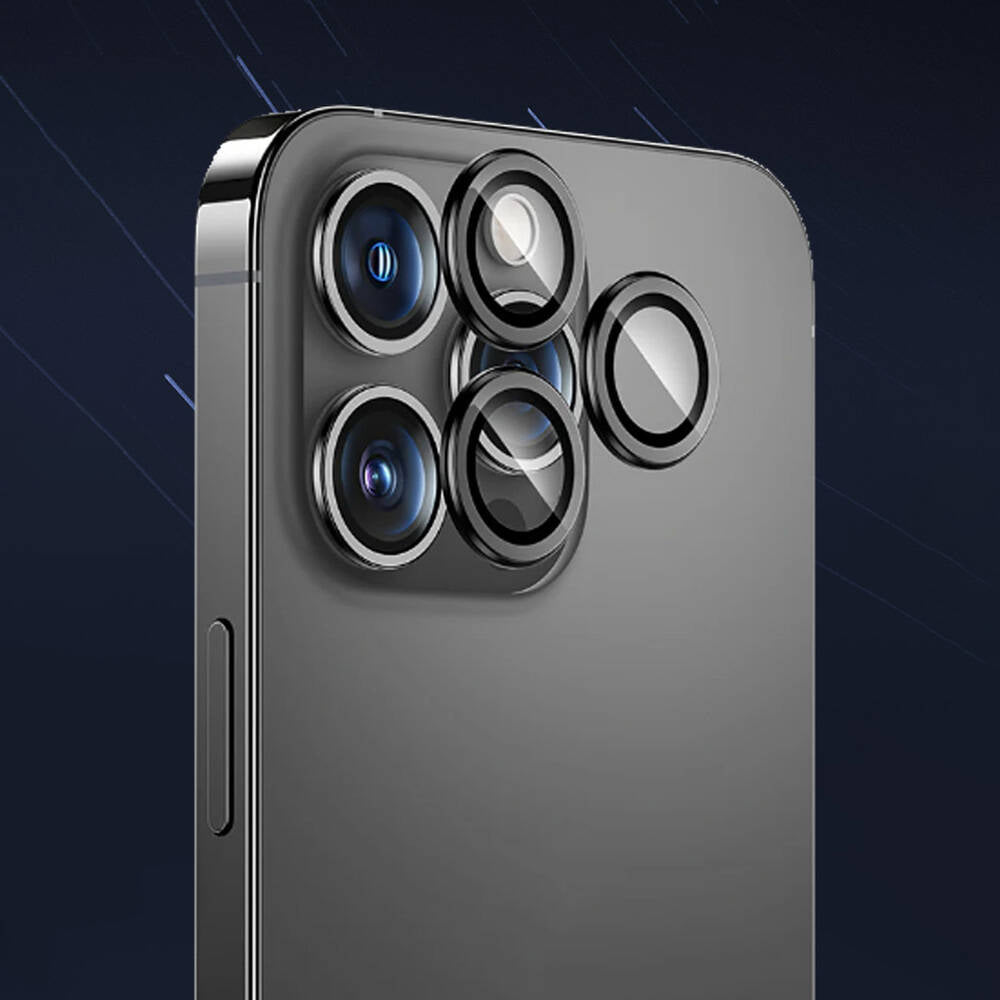 Benks iPhone 16 Pro DR Safir Kamera Lens Koruyucu