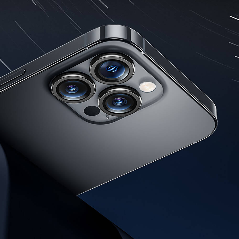 Benks iPhone 16 Pro DR Safir Kamera Lens Koruyucu