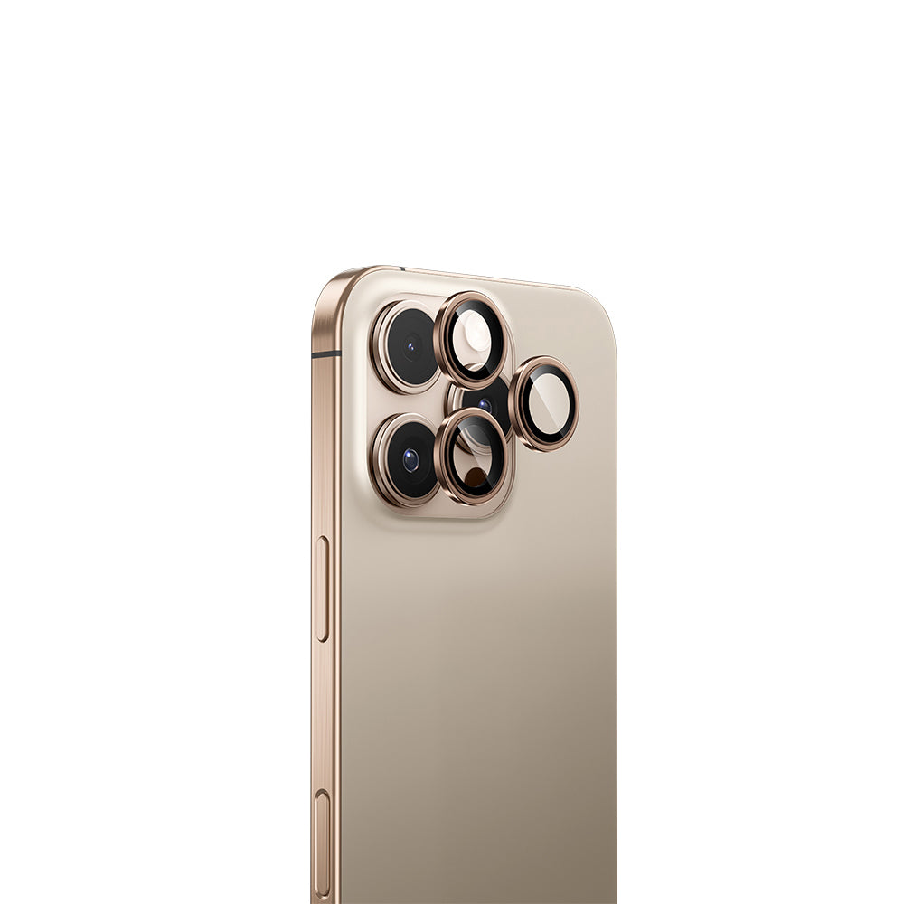 Benks iPhone 16 Pro DR Safir Kamera Lens Koruyucu