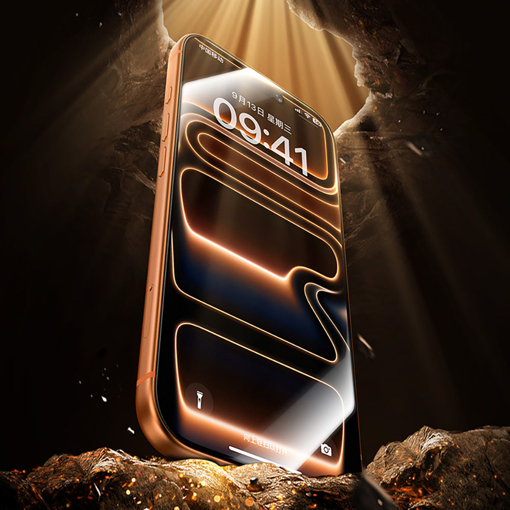 Benks Glass Warrior 2.0 AR-EZFita iPhone 16 Pro Cam Ekran Koruyucu + Kolay Uygulama Aparatı