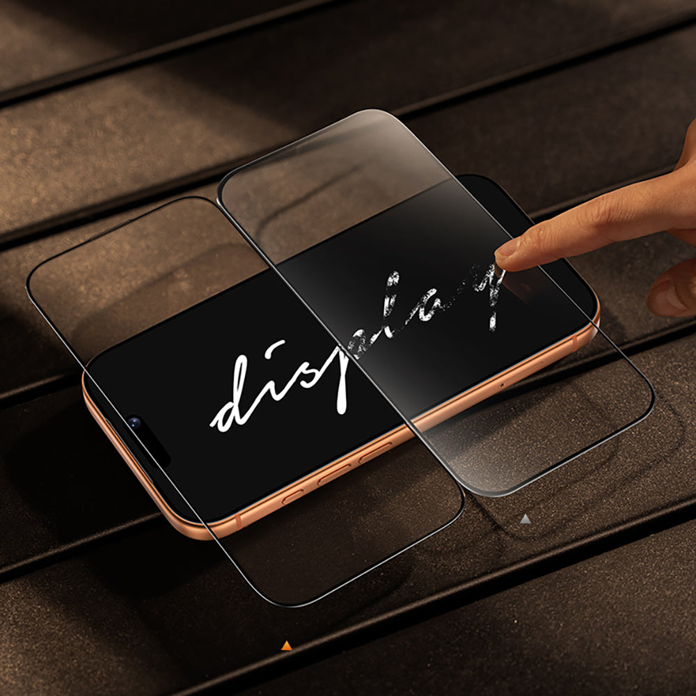 Benks Glass Warrior 2.0 EZFita iPhone 16 Pro Safir Cam Ekran Koruyucu + Kolay Uygulama Aparatı